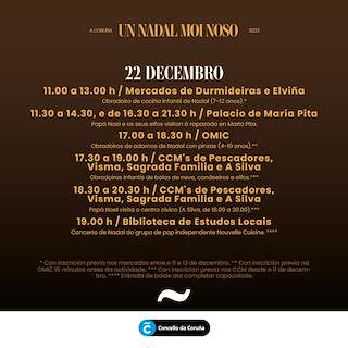 Programa de Nadal en A Coruña