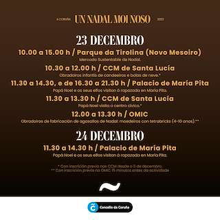 Programa de Nadal en A Coruña