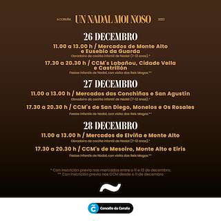 Programa de Nadal en A Coruña