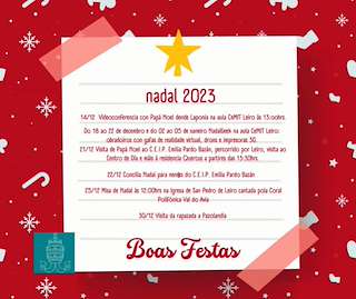 Programa de Navidad (2025-2026) en Leiro