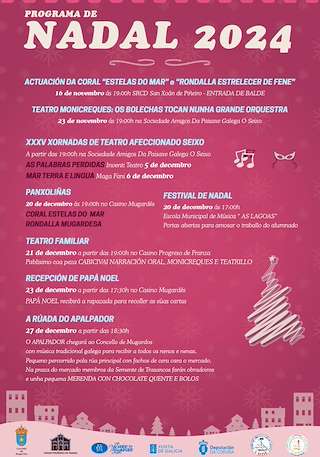 Programa de Navidad - Recepción de Reyes (2025-2026) en Mugardos