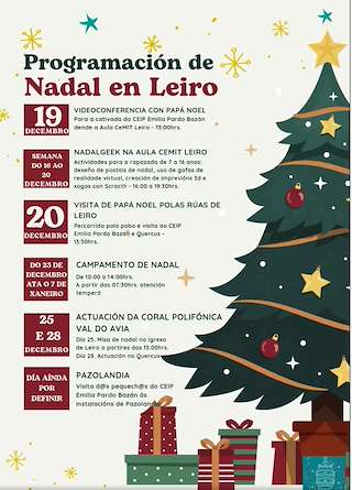 Programa de Navidad (2025-2026) en Leiro