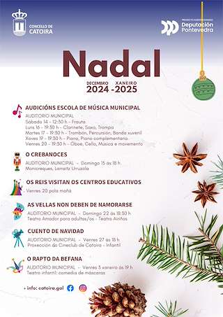 Programa de Navidad – Cabalgata de Reyes en Catoira