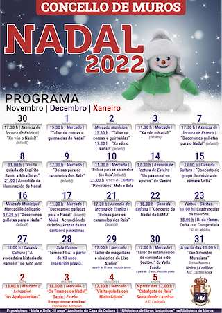 Programa de Navidad – Cabalgata de Reyes en Muros