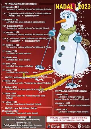 Programa de Navidad – Cabalgata de Reyes en Muros