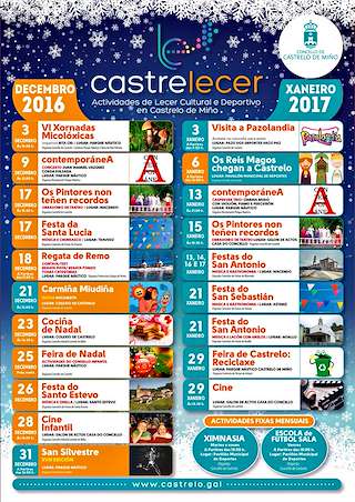 Programa de Nadal - Cabalgata de Reis en Castrelo de Miño