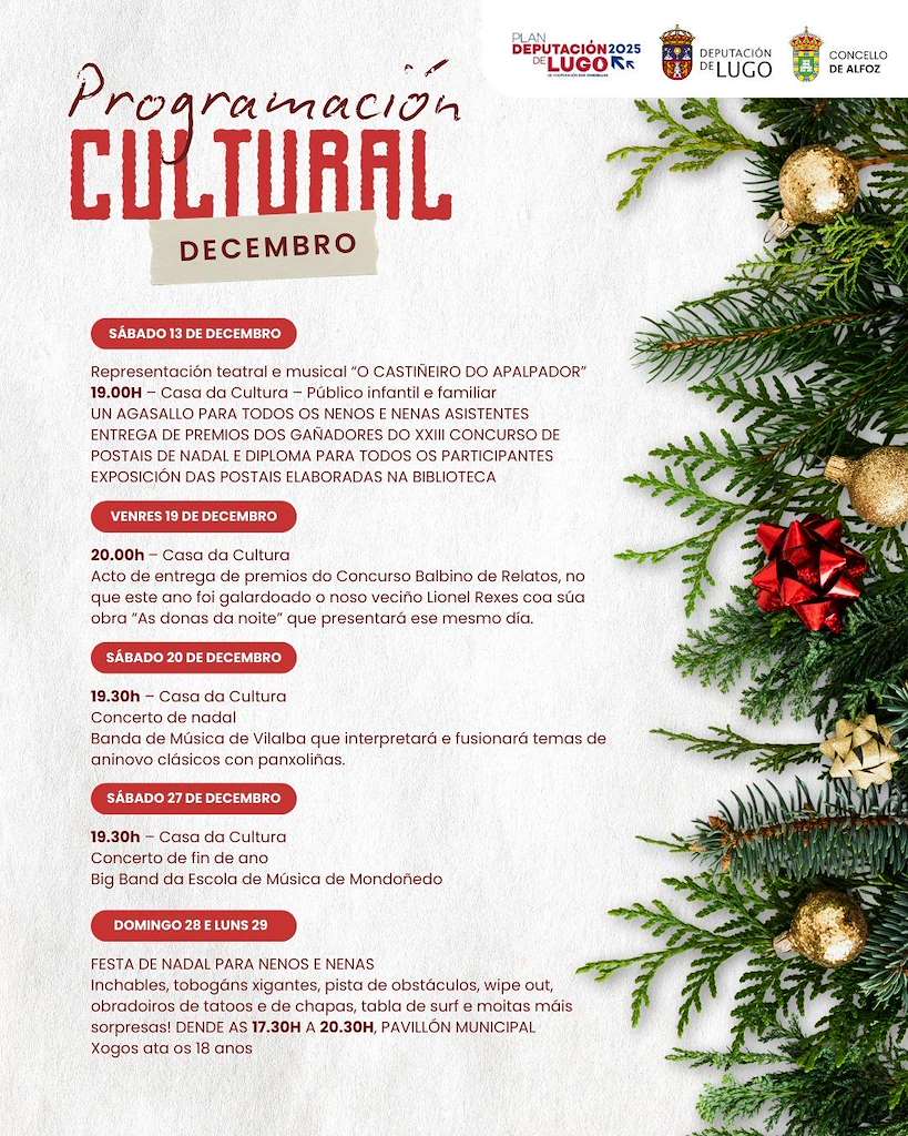 Programa de Navidad en Alfoz do Castrodouro