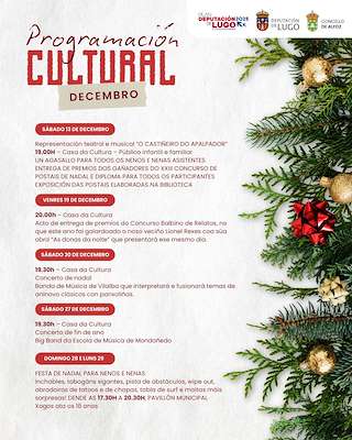 Fechas, información, programa, cartel, imágenes, mapa y ubicación de Programa de Navidad  en  Alfoz do Castrodouro