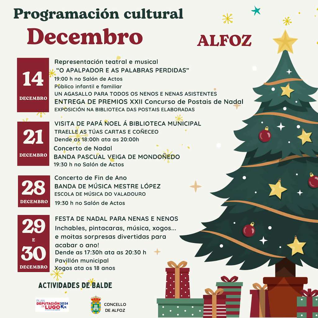 Programa de Nadal en Alfoz