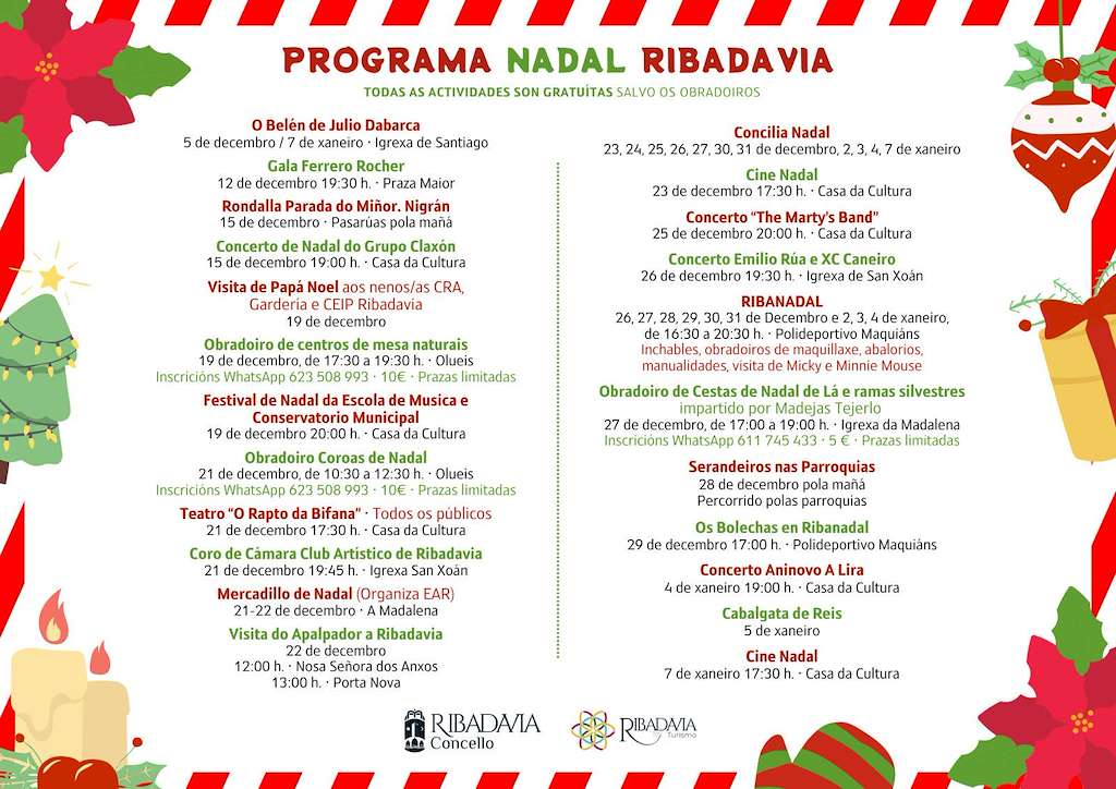 Programa de Nadal - Cabalgada de Reis en Ribadavia