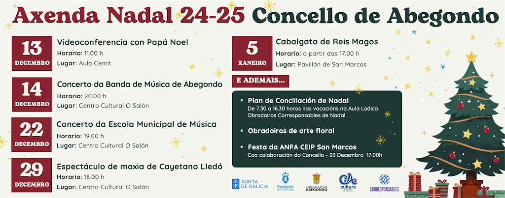 Programa de Nadal - Cabalgata de Reis  en Abegondo