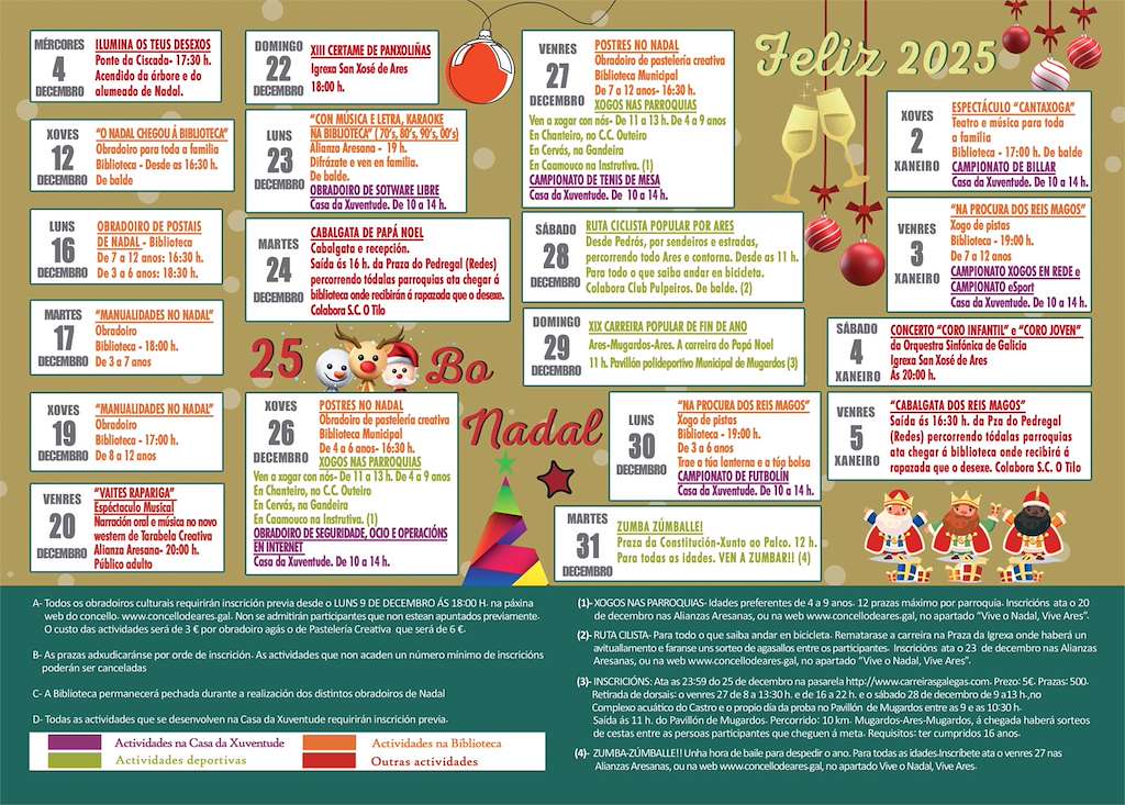 Programa de Nadal - Cabalgata de Reis en Ares