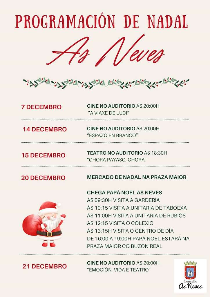 Programa de Nadal - Cabalgata de Reis en As Neves