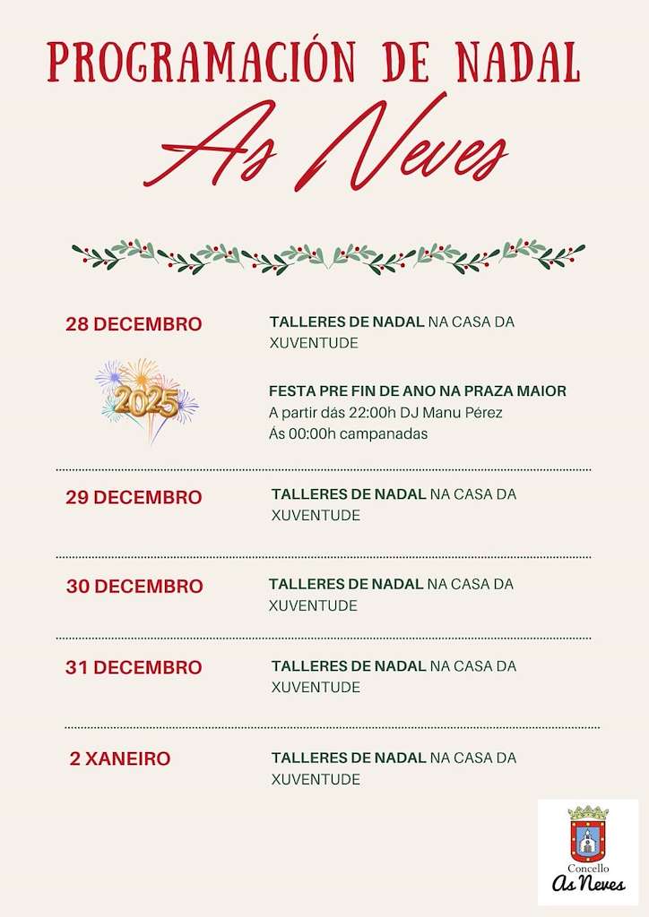 Programa de Nadal - Cabalgata de Reis en As Neves