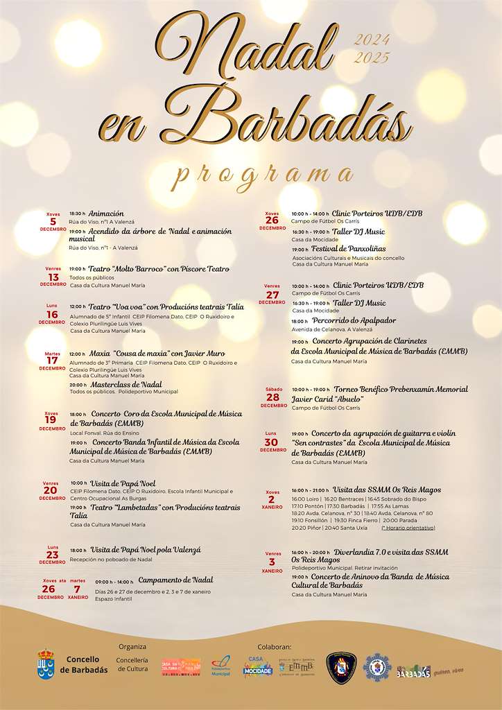 Programa de Nadal - Cabalgata de Reis en Barbadás