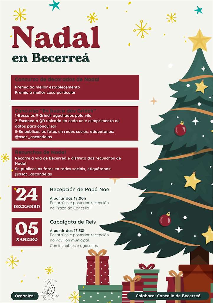 Programa de Nadal - Cabalgata de Reis  en Becerreá