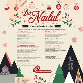 Fechas, información, programa, cartel, imágenes, mapa y ubicación de Programa de Nadal - Cabalgata de Reis  en  Brión