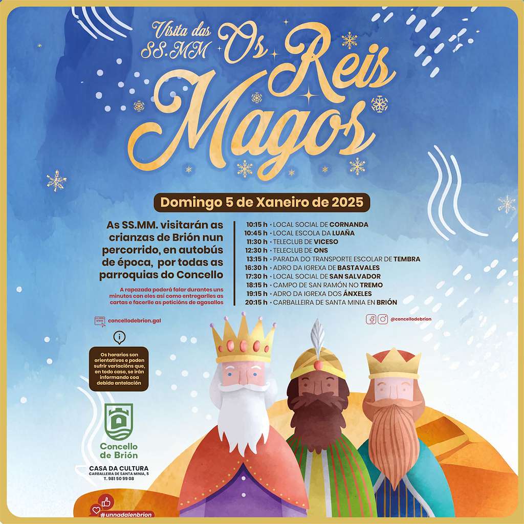 Programa de Nadal - Cabalgata de Reis en Brión