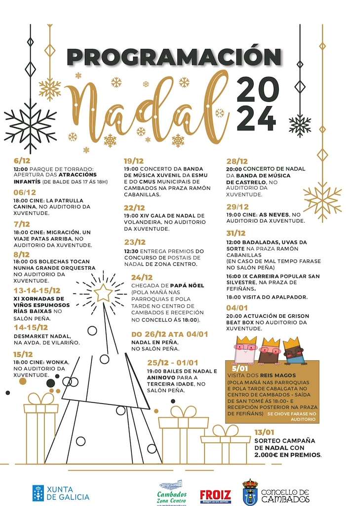 Programa de Nadal - Cabalgata de Reis en Cambados