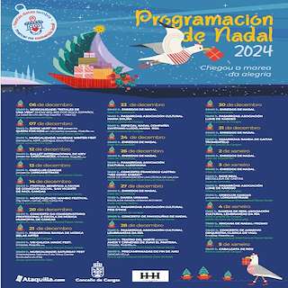 Fechas, información, programa, cartel, imágenes, mapa y ubicación de Programa de Nadal - Cabalgata de Reis   en  Cangas