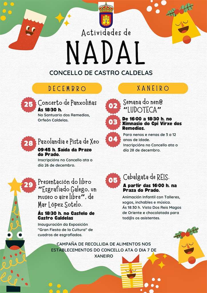 Programa de Nadal - Cabalgata de Reis en Castro Caldelas