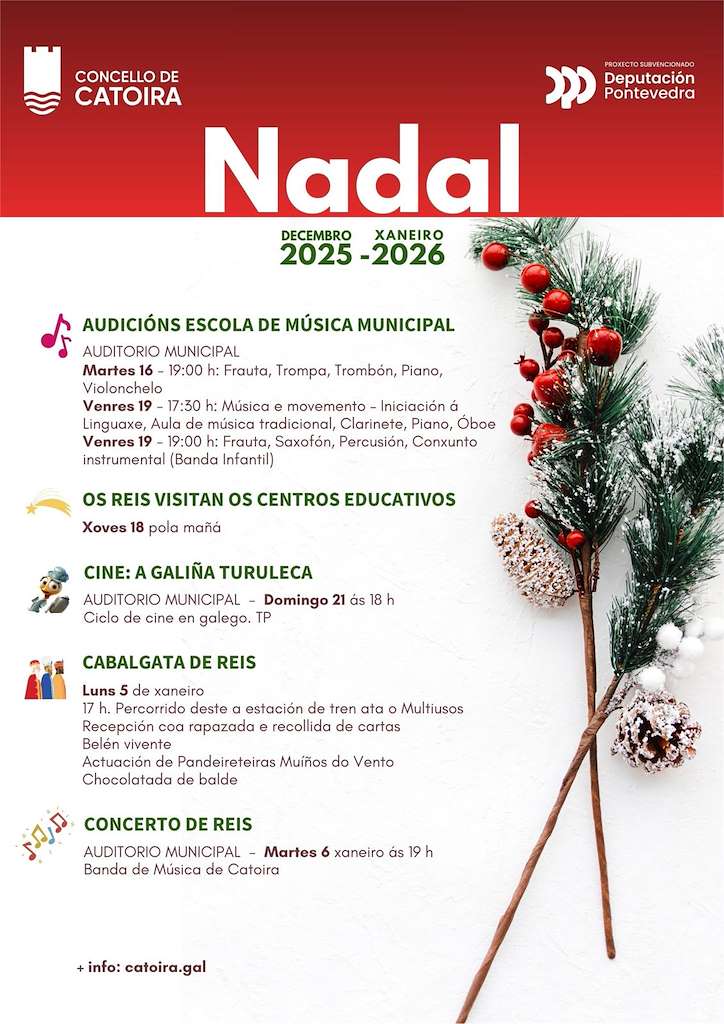 Programa de Navidad – Cabalgata de Reyes en Catoira