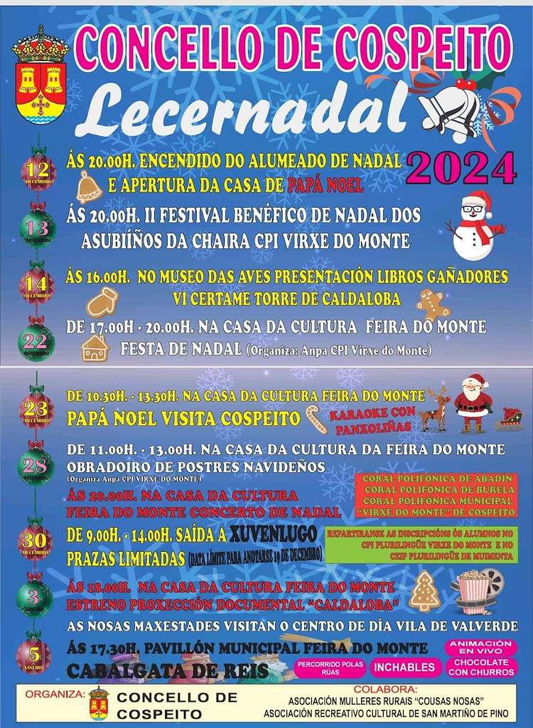 Programa de Nadal - Cabalgata de Reis en Cospeito