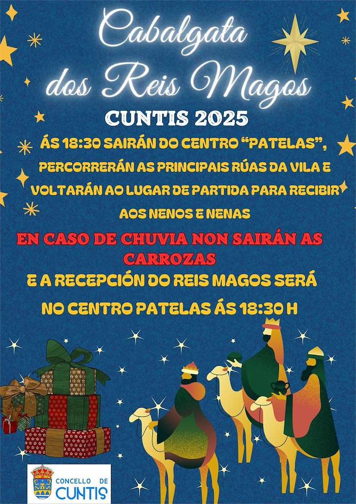Programa de Nadal - Cabalgata de Reis en Cuntis