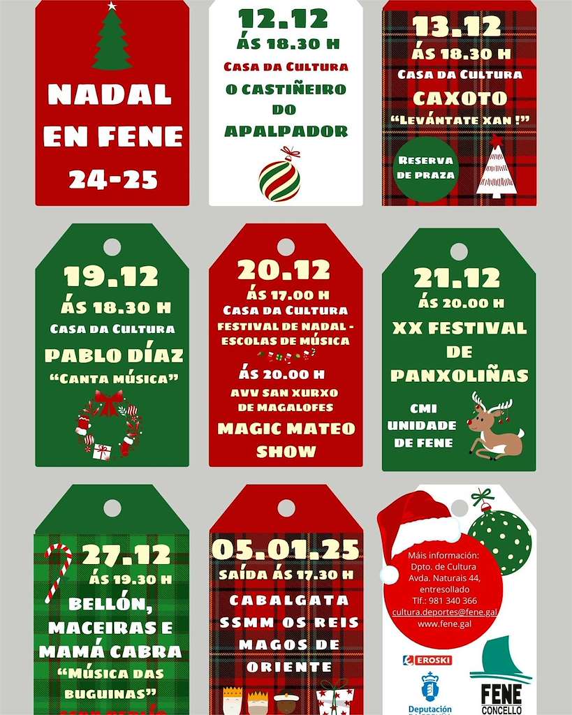 Programa de Nadal - Cabalgata de Reis en Fene