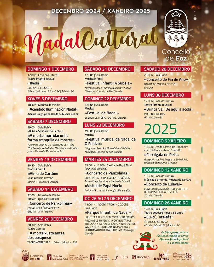 Programa de Nadal - Cabalgata de Reis en Foz