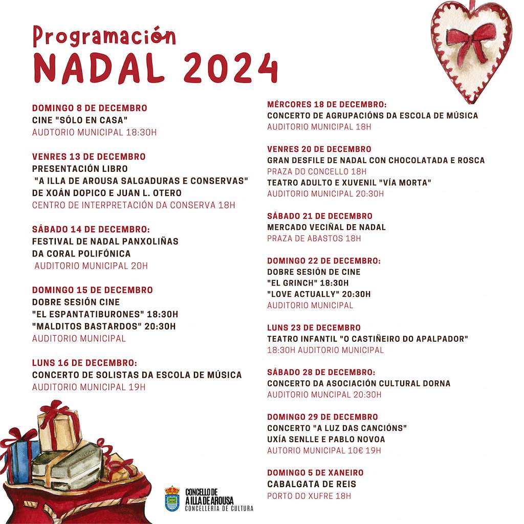 Programa de Nadal - Cabalgata de Reis  en Illa de Arousa