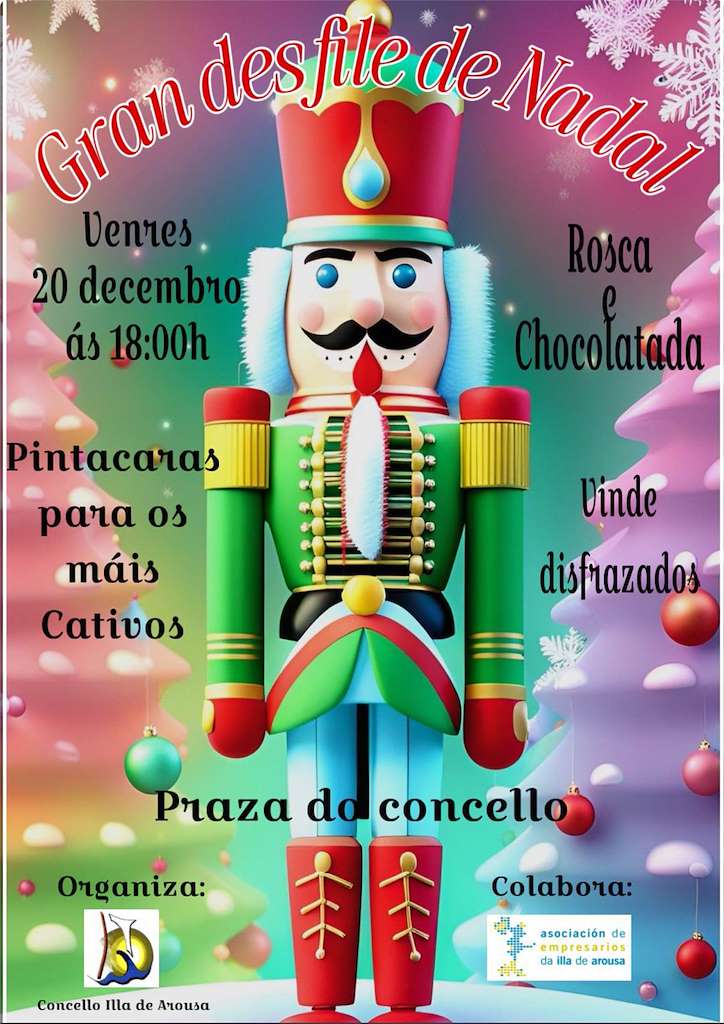 Programa de Nadal - Cabalgata de Reis  en Illa de Arousa