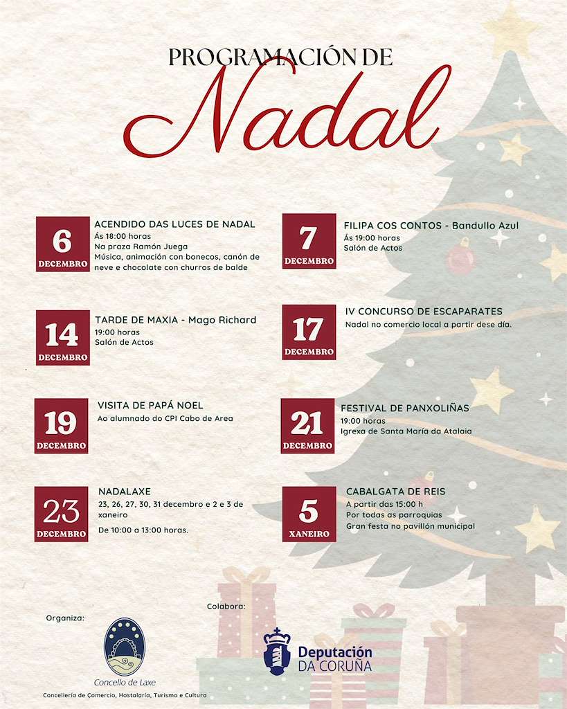 Programa de Nadal - Cabalgata de Reis en Laxe