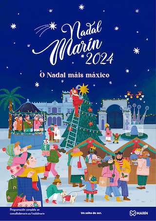 Fechas, información, programa, cartel, imágenes, mapa y ubicación de Programa de Nadal - Cabalgata de Reis   en  Marín