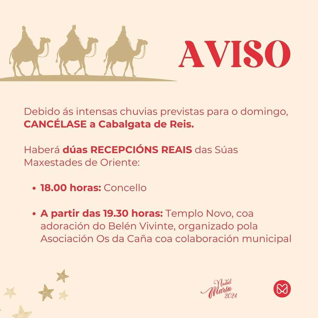 Programa de Nadal - Cabalgata de Reis  en Marín