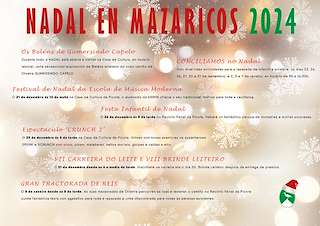 Fechas, información, programa, cartel, imágenes, mapa y ubicación de Programa de Nadal - Cabalgata de Reis  en  Mazaricos