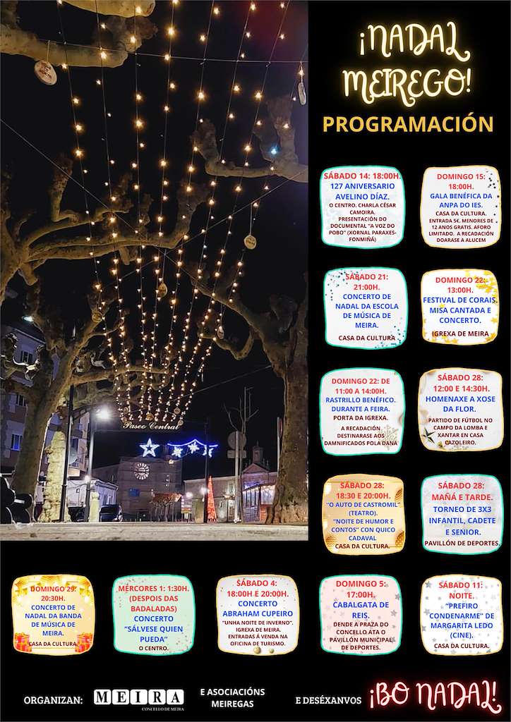 Programa de Nadal - Cabalgata de Reis en Meira