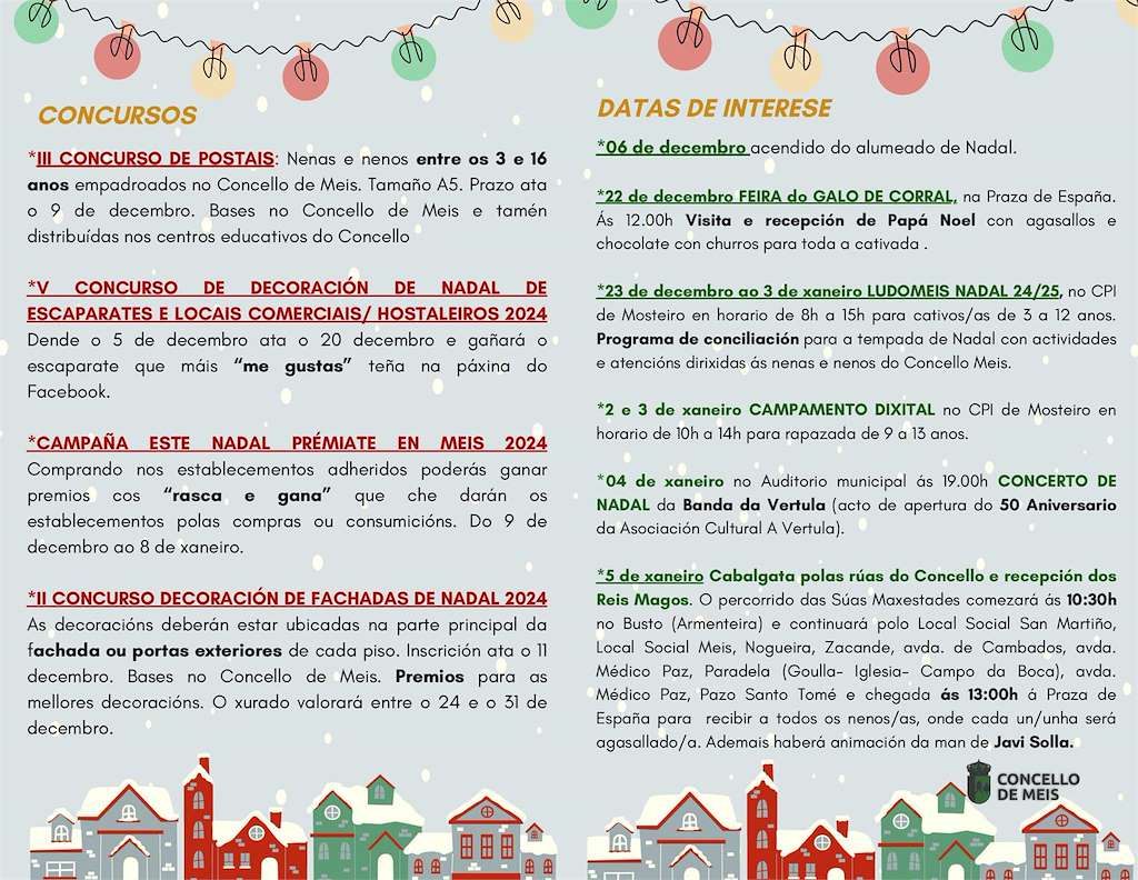 Programa de Nadal - Cabalgata de Reis en Meis