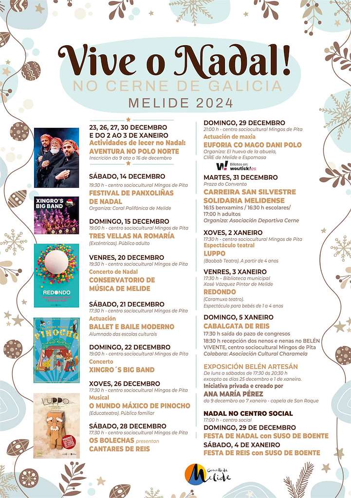 Programa de Nadal - Cabalgata de Reis en Melide