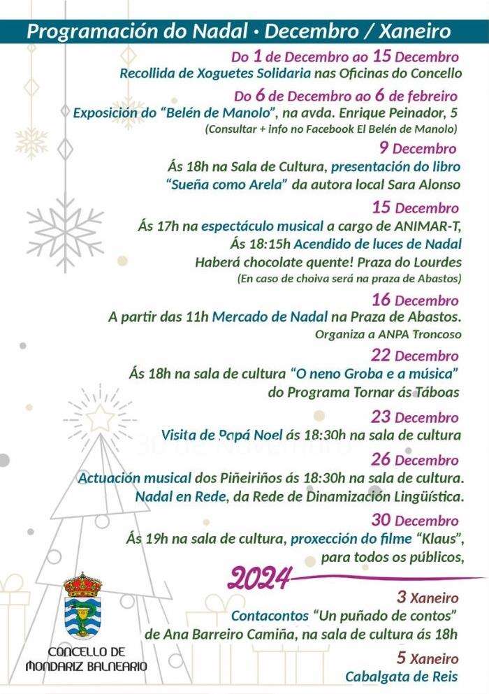 Programa de Nadal - Cabalgata de Reis en Mondariz-Balneario