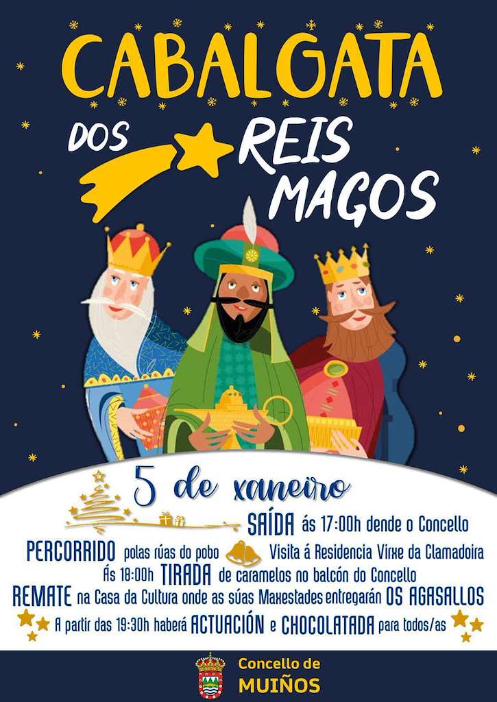 Programa de Nadal - Cabalgata de Reis  en Muíños