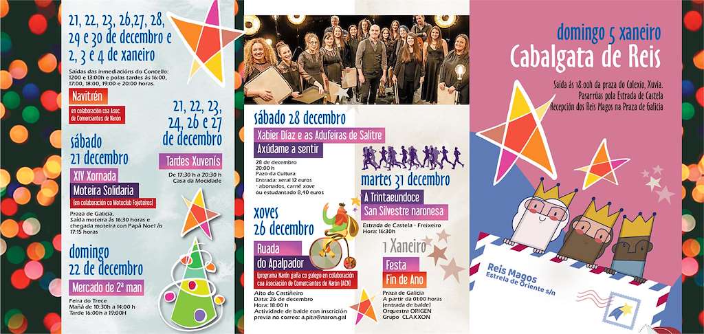 Programa de Nadal -  Cabalgata de Reis en Narón