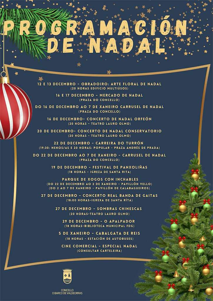 Programa de Nadal - Cabalgata de Reis (2022) en O Barco de Valdeorras