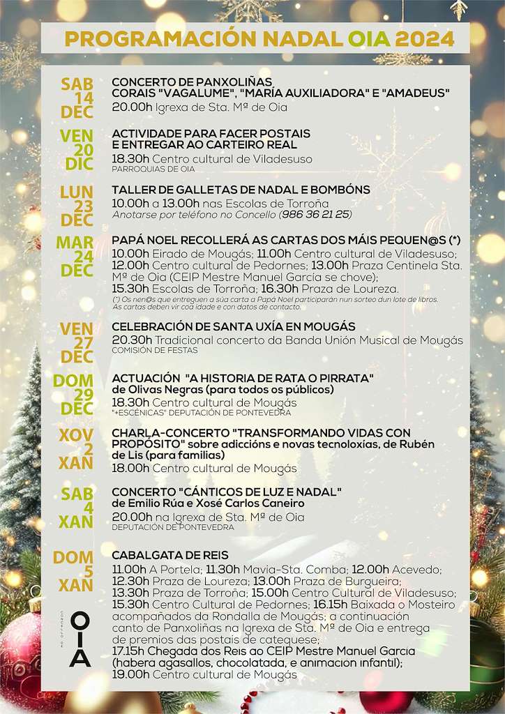 Programa de Nadal - Cabalgata de Reis  en Oia