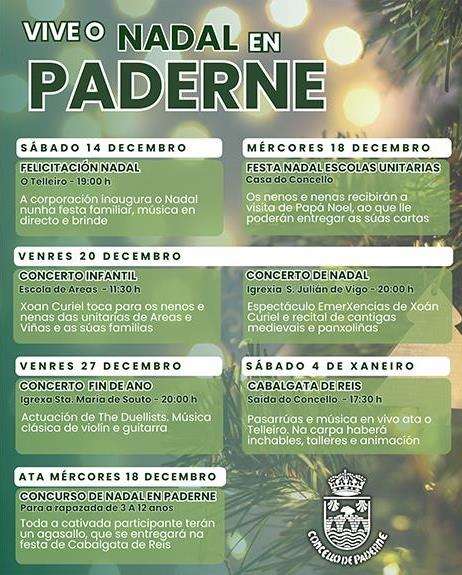 Programa de Nadal - Cabalgata de Reis en Paderne
