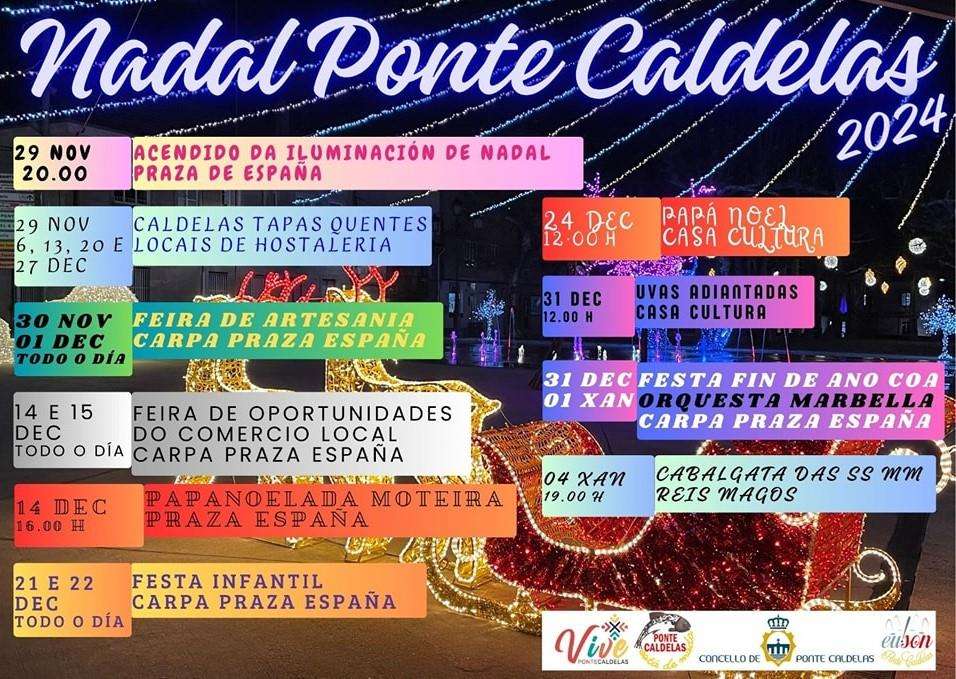 Programa de Nadal - Cabalgata de Reis en Ponte Caldelas