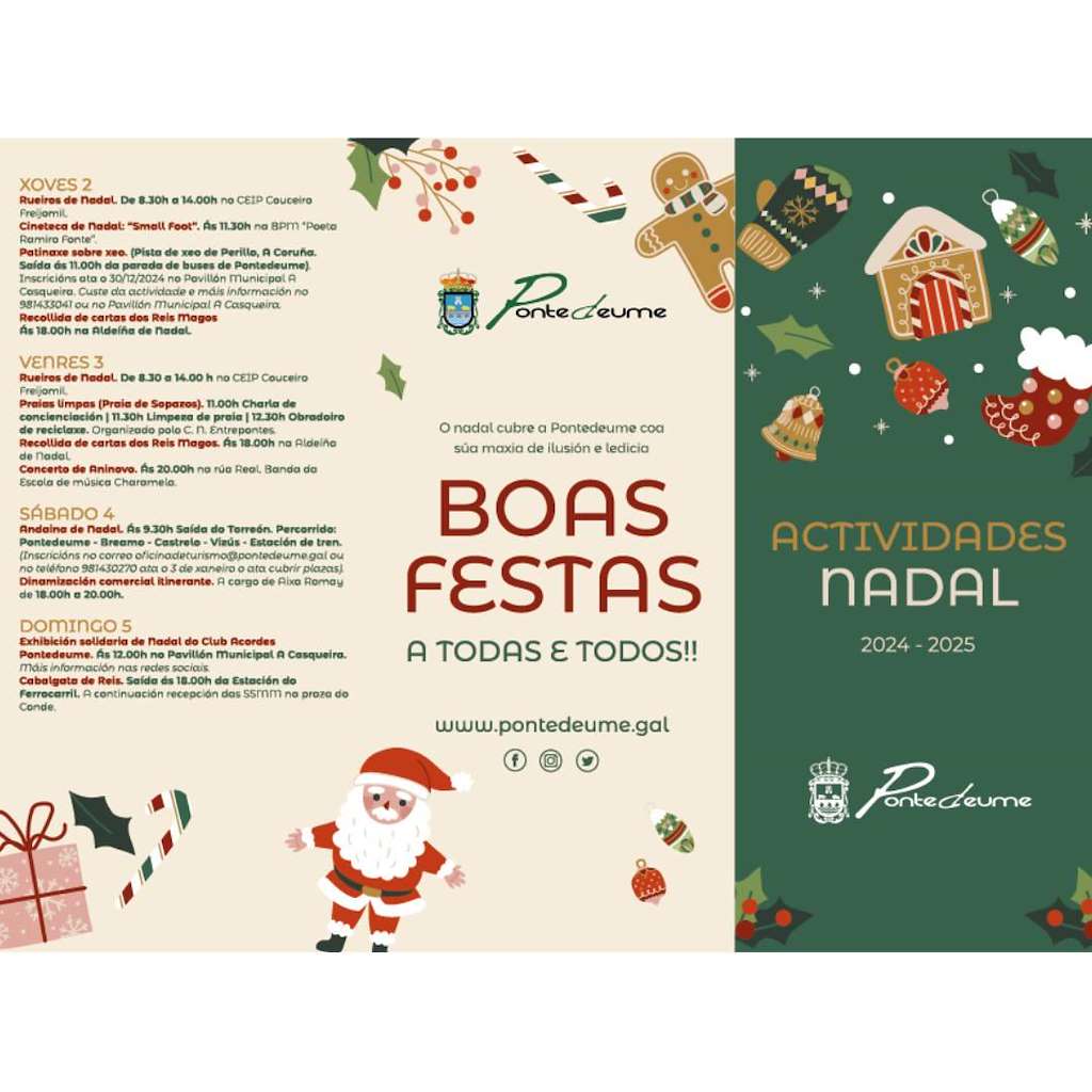 Programa de Nadal - Cabalgata de Reis en Pontedeume