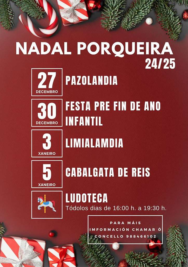 Programa de Nadal - Cabalgata de Reis en Porqueira