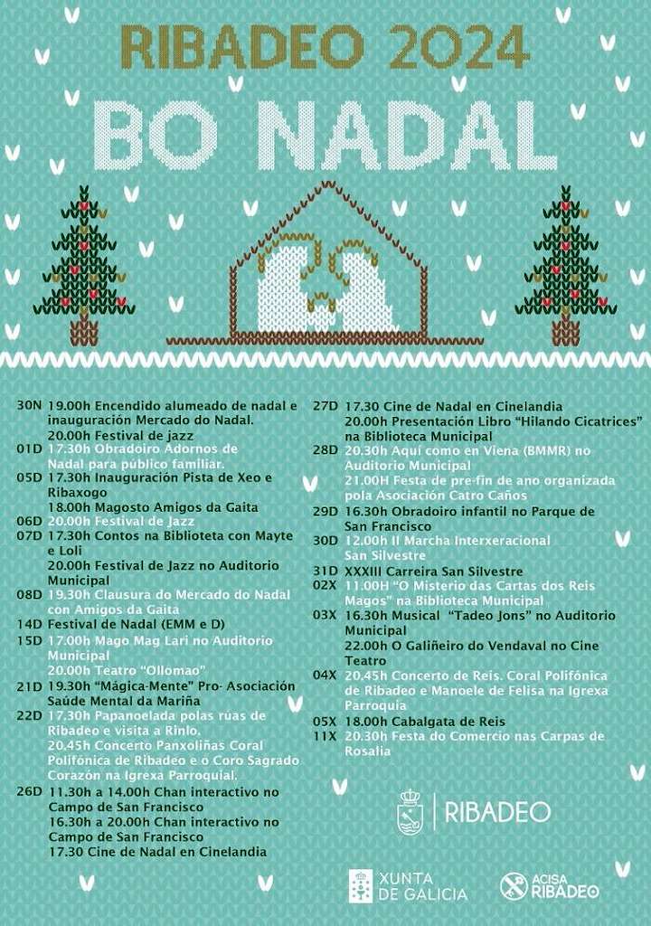 Programa de Nadal - Cabalgata de Reis en Ribadeo