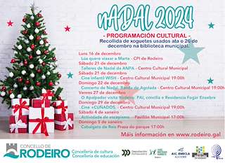 Fechas, información, programa, cartel, imágenes, mapa y ubicación de Programa de Nadal - Cabalgata de Reis  en  Rodeiro